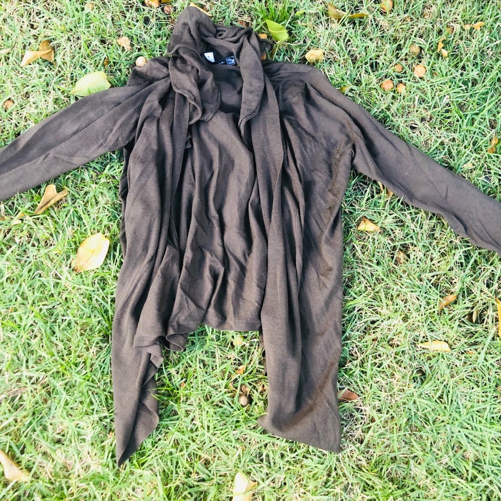 Ellie Tahari brown cardigan in xs